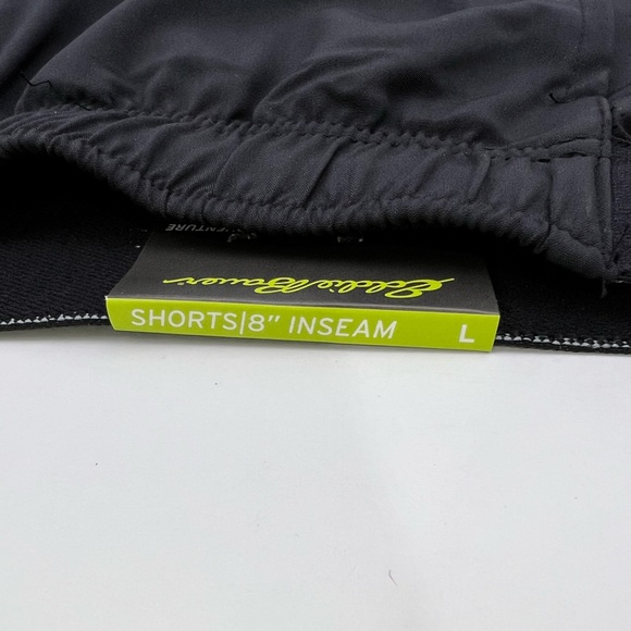 PERRY ELLIS BLACK, LARGE, WORKOUT SHORTS, 4 WAY STRETCH, MOISTURE WICKING - Picture 12 of 16